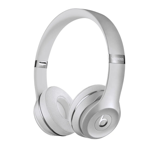 Beats Solo3 Wireless Headphones - Silver (Renewed)